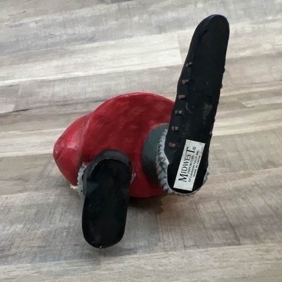 Santa Bear & Honeypot figurine by Midwest Importers Cannon Falls 5 3/8" - Picture 7 of 7